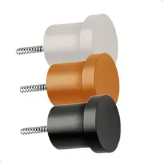 Pino Pendurador Suporte Em Mdf Espelho Adnet Parafuso e Bucha