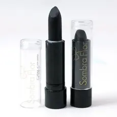 Batom Matte Preto - Sombra Flor