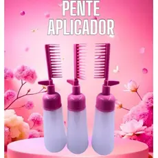 Pente Aplicador De Óleo/Creme/Tintura Para Todos Os Tipos De Cabelo