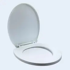 Tampa Assento Sanitário P Vaso Oval Pop Soft Close Branco
