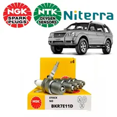 Jogo De Vela De Ignição Mitsubishi Pajero 2.0 16v 2009 A 2015 Ngk Bkr7e11d 