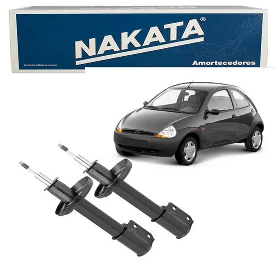 PAR Amortecedor Dianteiro FORD Ka 1997 a 2007 Nakata HG30793