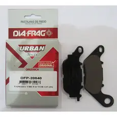 Pastilha De Freio Traseira YAMAHA NMAX 160 2016 2017 2018 2019 2020 2021 2022 – Diafrag DFP-20840