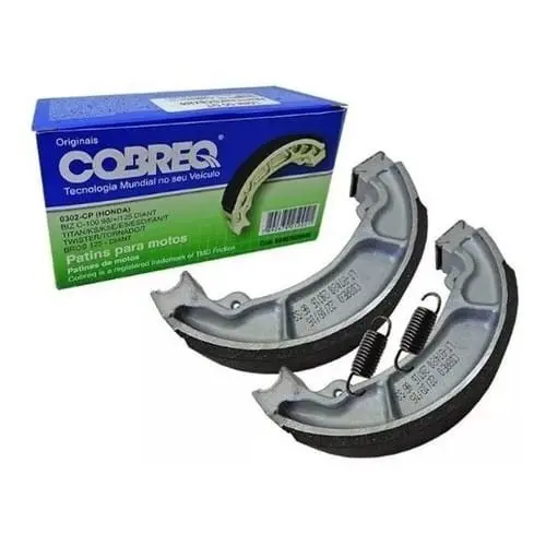Lona Patim Freio Cobreq Honda CBX 250 TWISTER Traseira – 0302-CP