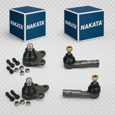 Kit 2 Pivo + 2 Terminal FORD FIESTA 2002 a 2014 Nakata
