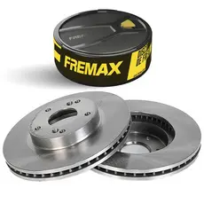 Par Disco de Freio Ventilado Civic 1.5 1.8 2.0 Fremax