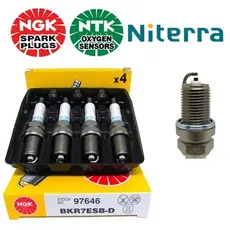 Jogo de Vela De Ignicao Fox Gol G4 G5 G6 Kombi Parati Polo Saveiro G4 G5 G6 Voyage G5 G6  – NGK BKR7ESB-D