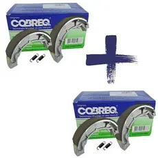 Kit Lona Freio Dianteira e Traseira Nxr 125 150 160 Bros - COBREQ