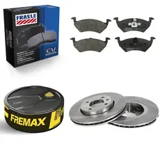 Kit Disco Freio ventilado + JG de Pastilha Gol G4 G5 G6 G7