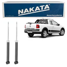 PAR Amortecedor Traseiro Saveiro 2009 ate  2024 Nakata HG31152