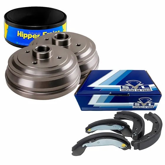 Kit Tambor + Sapata Corsa Maxx Joy Original HIPPER FREIOS SYL