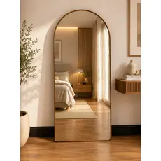 Espelho Portal 110x53cm Corpo Inteiro Grande Para Loja Estúdio Recepção Sofisticado
