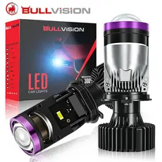 Super Bright Lente De Projetor Led H4 Lente Mini H4 Lâmpadas De Teto Para Carro H4 Bi 860W Canbus Turbo Nevoeiro 12V 36V