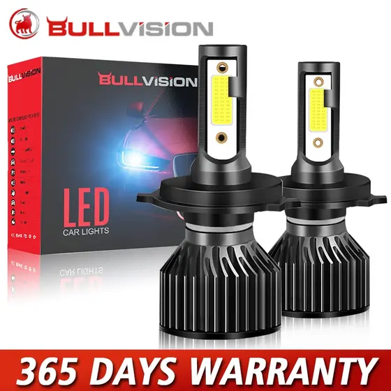 2 peças H4 H7 LED Carro Farol Canbus H1 H8 H9 H11 9005 HB3 9006 HB4 Auto Lâmpada Luz De Nevoeiro De Alta Potência 6000K