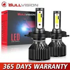 2 peças H4 H7 LED Carro Farol Canbus H1 H8 H9 H11 9005 HB3 9006 HB4 Auto Lâmpada Luz De Nevoeiro De Alta Potência 6000K