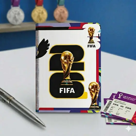 Caixa Porta Álbum da Copa do Mundo de 2026