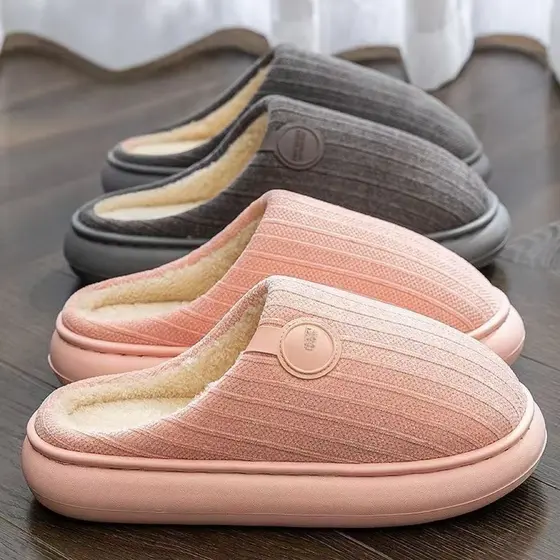 Pantufa Chinelo Invernos  Conforto e Solado Emborrachado