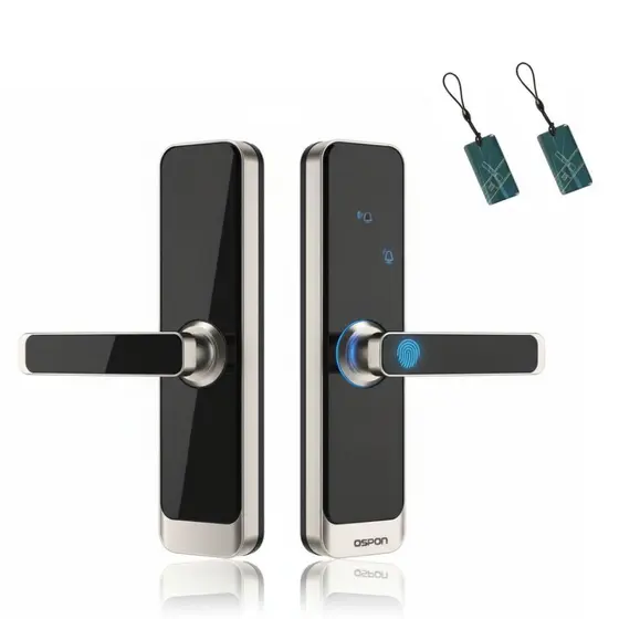 Fechadura Digital Inteligente Portas Segurança Tuya Zigbee Smart Lock RF433 A270 Ospon