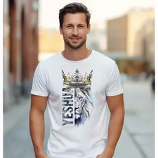 Camiseta 100% Algodão Estampa Yeshua Lançamento Religiosa