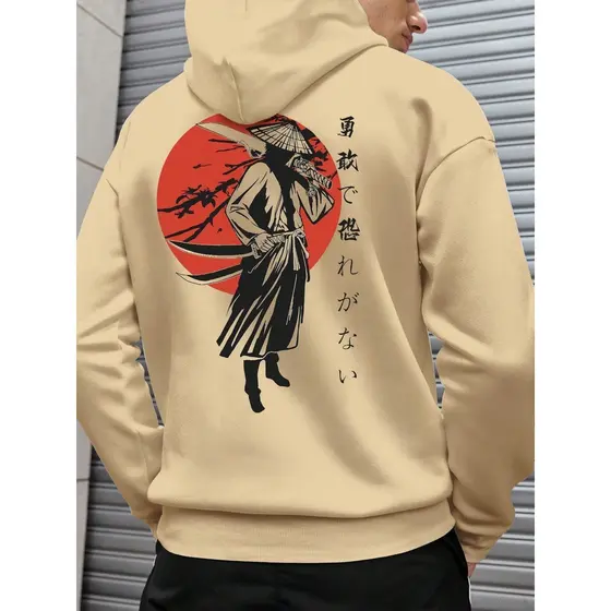 Blusa de Frio Moletom Canguru Unissex Samurai Envio Imediato