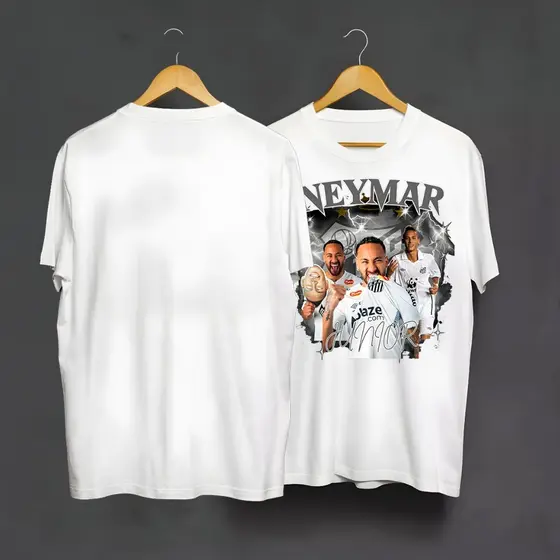Camiseta Masculina Menino ney/Neymar Premium Algodão Envio Rapido