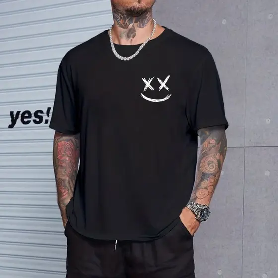 Camiseta 100% Algodão Estampa Olhos em XX Streetwear