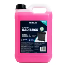 Aditivo Fluido para Radiador Rosa 5L Anticorrosivo Orgânico Sistema de Arrefecimentos e Radiadores Roxcar
