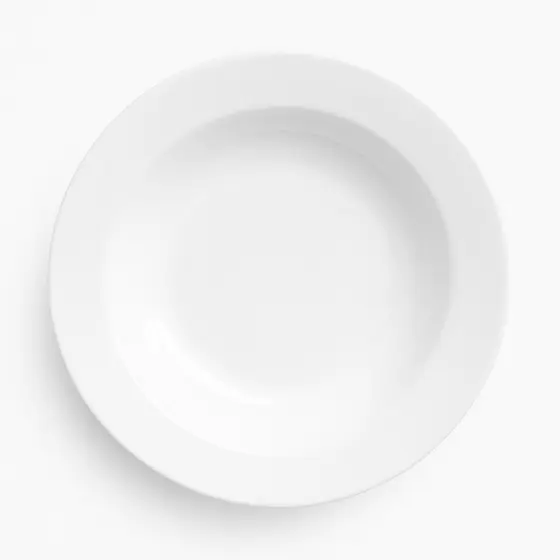 3 Pratos De Massa Grande Risoto Porcelana 29cm Cozinha Italiana Pasta Oxford Porcelana Creme 4912
