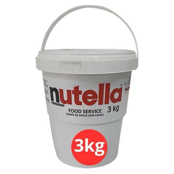 Nutella Original - Balde de 3kg