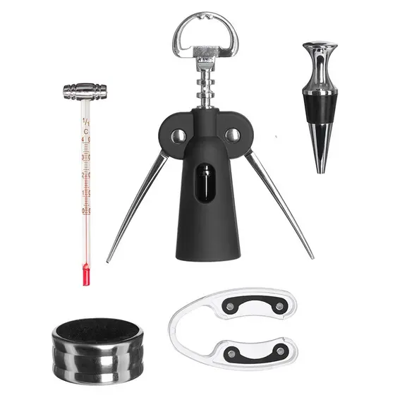 Kit De Acessórios Para Vinho Sommelier 5pçs - Hauskraft