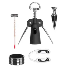 Kit De Acessórios Para Vinho Sommelier 5pçs - Hauskraft