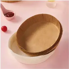 Protetor Fritadeira Airfryer 20 Cm C/50 Papéis Descartáveis
