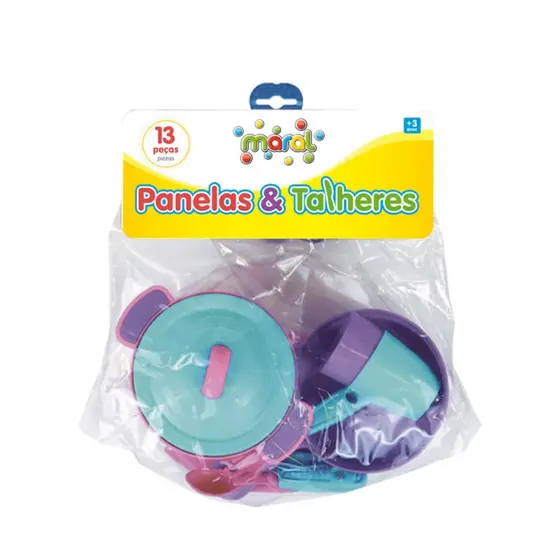 Kit Casinha Jogo Panelinhas Talher Infantil Presente Menina