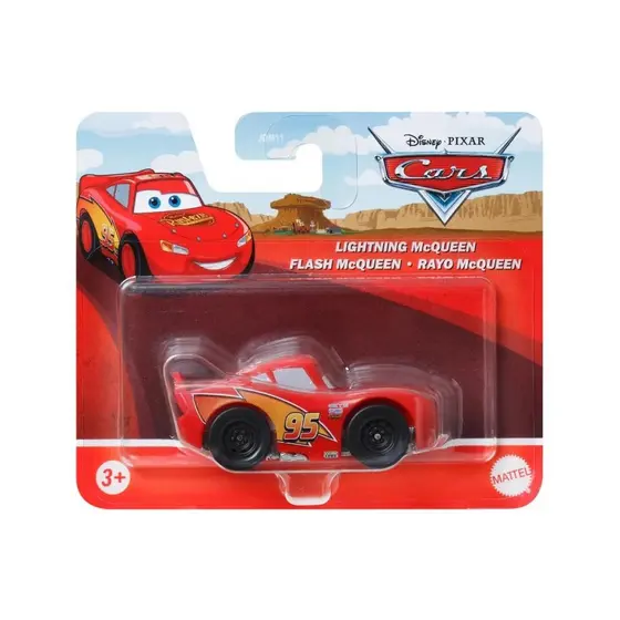 Carrinho Relâmpago McQueen Disney Pixar Carros Brinquedo Infantil De Plástico Colecionável Mattel