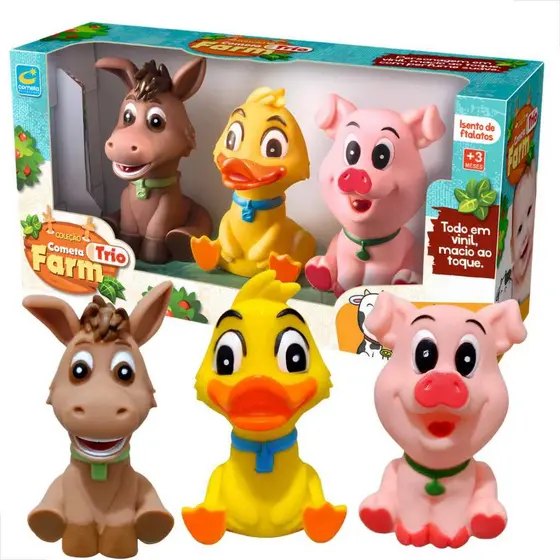 Brinquedo Animais da Fazenda Infantil