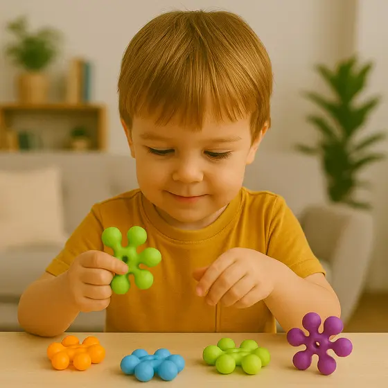 Brinquedo Educativo Monta e Desmonta Didático Infantil 40 Peças