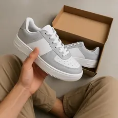 Tênis Casual Feminino Macio Confortável Estiloso Street Wear Caramelo