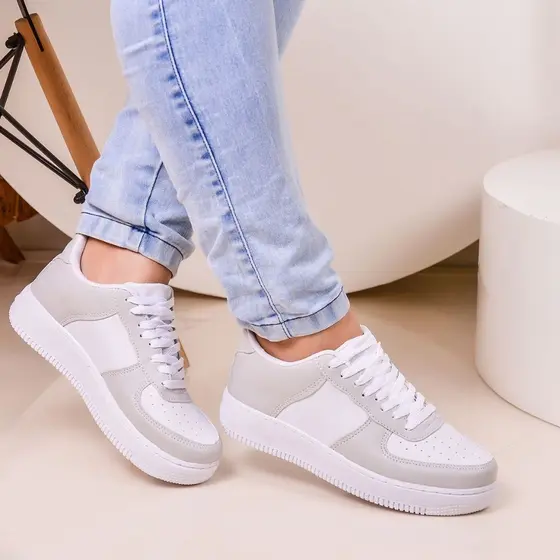Tênis Feminino Casual Estiloso Urbano Street Versátil Blogueira Macio Leve Envio Imediato