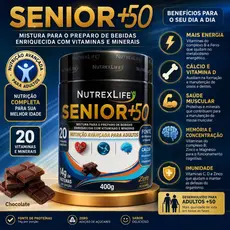 NutrexLife +50 400g Nutrição avançada para longevidade