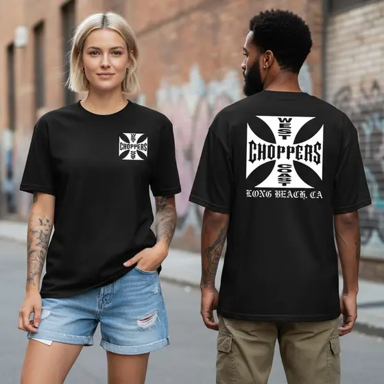 Camiseta Masculina West Coast Choppers 100% Algodão Estampa Brian O’Conner Camisa Shirt Streetwear