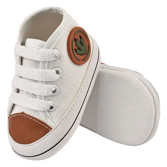 Tenis Bebe Menino Dinossauro Sapatinho Infantil Cano Alto Moda Conforto Botinha Antialergica