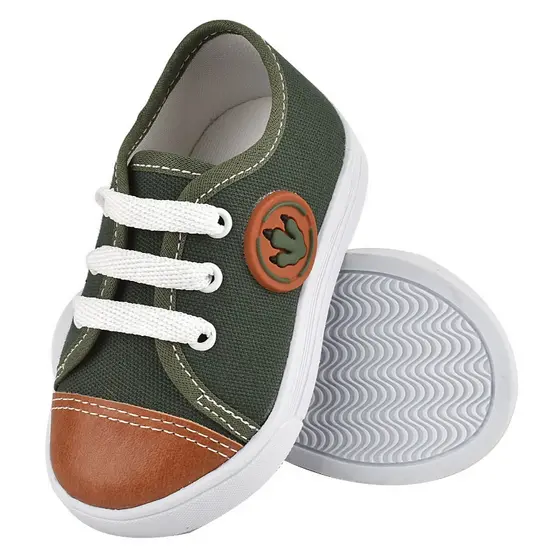 Tenis Infantil Masculino Dinossauro Calçado Menino Dino Conforto Leve Resistente Estilo Antiderrapante