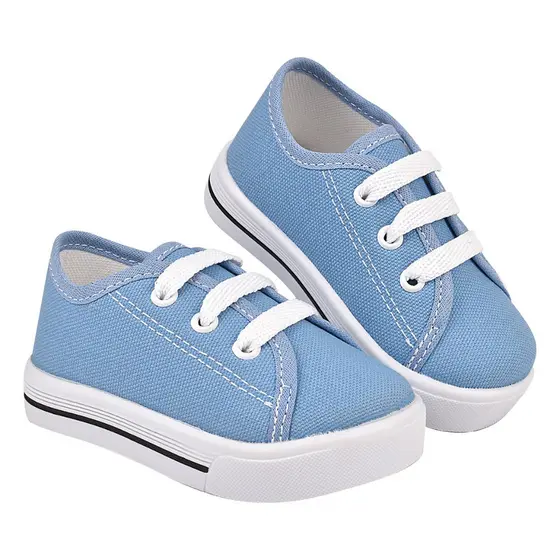 Tenis Infantil Sapatinho Bebe Basico Estilo Solado Antiderrapante Resistente Moda Conforto