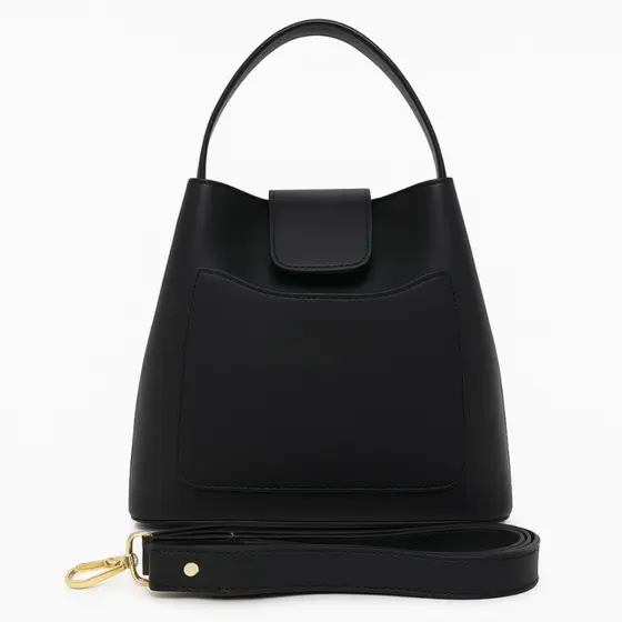 Bolsa Feminina Saquinho Willibags Transversal Com Bolso Externo e Alça De Mão