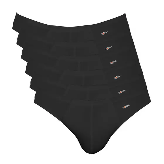 Kit 6 Cuecas Zorba Slip Light Algodão 772