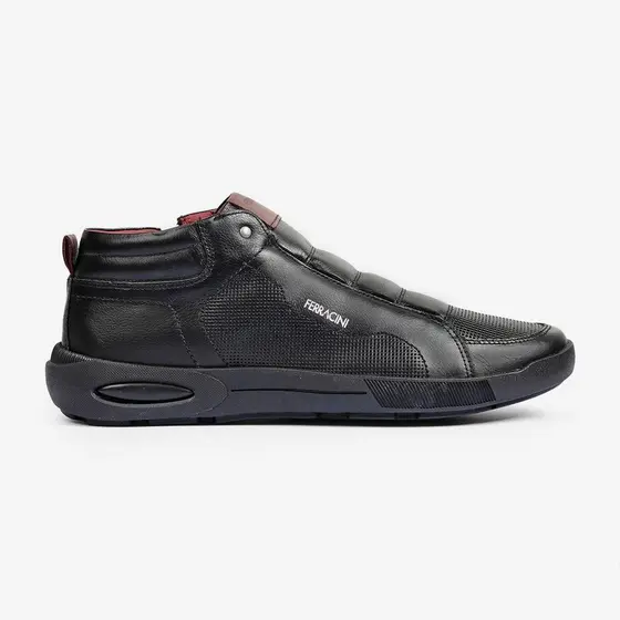Sapatênis Couro Confortável Ferracini Masculino Pulse 2261C