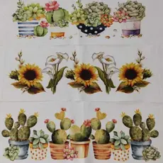 Barrinhas com estampa de FLORES para pano de prato