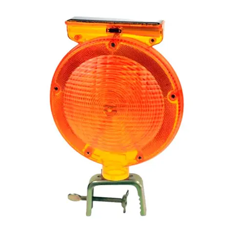 Sinalizador Viário Solar Parafuso Com Fotocélula