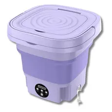 Mini Lavadora Dobrável - 11 Litros para Roupas Delicadas - sortidos