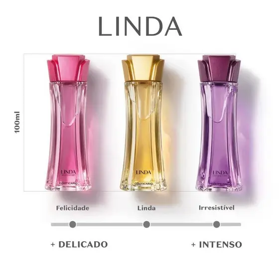 Perfume Linda Feminino Clássico 100ml